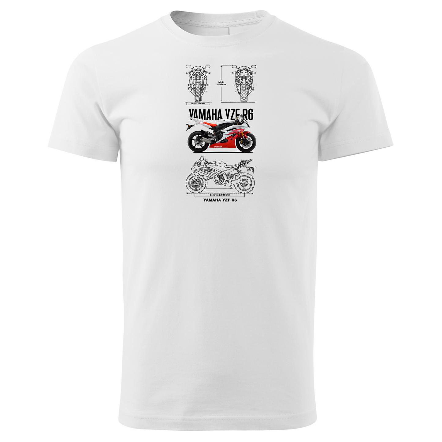 T-SHIRT MOTO - 2243